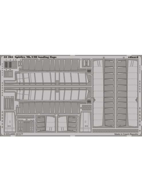 Eduard - Spitfire Mk.VIII Landing Flaps  for Tamiya