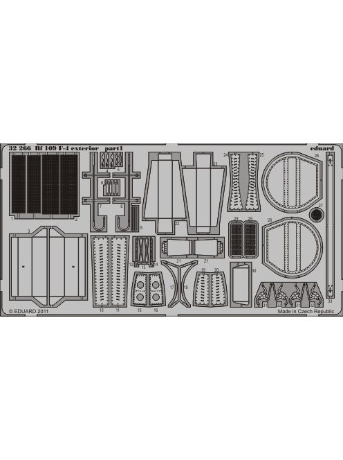 Eduard - Bf 109F-4 Exterior for Hasegawa