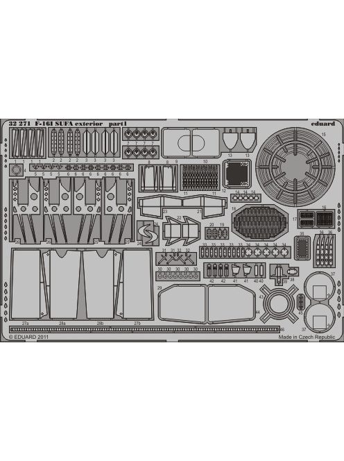 Eduard - F-16L SUFA Exterior for Academy