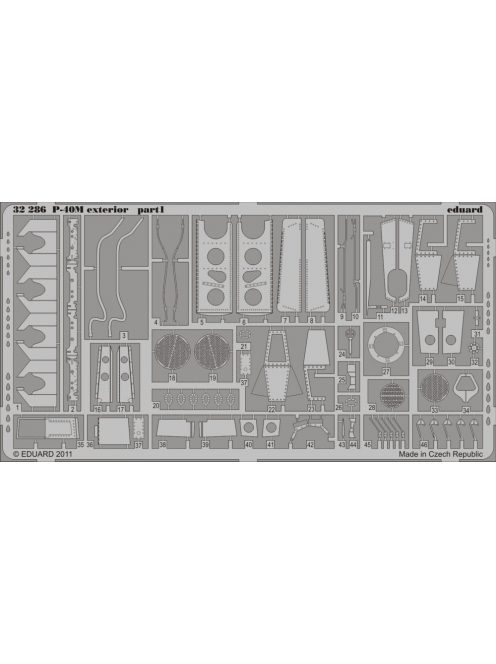 Eduard - P-40M Exterior for Hasegawa