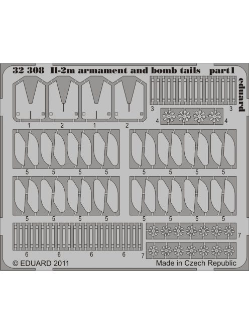 Eduard - Il-2M Armament And Bomb Tails for Hobbyboss