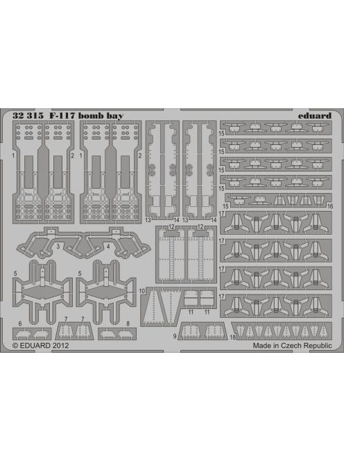 Eduard - F-117 Bomb Bay for Trumpeter
