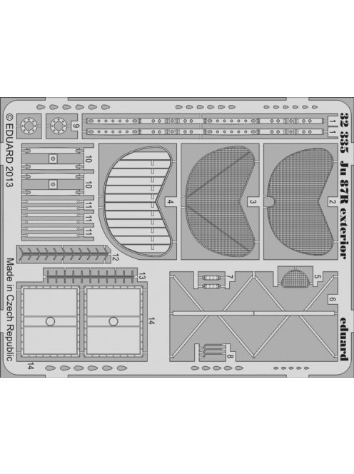 Eduard - Ju 87R Exterior for Trumpeter