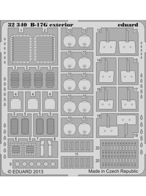 Eduard - B-17G Exterior for Hk Models