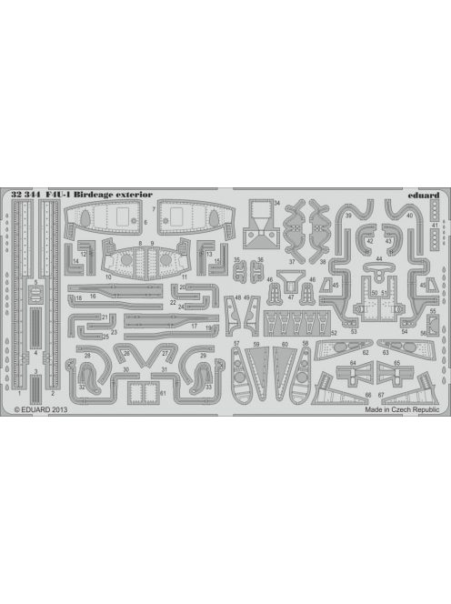 Eduard - F4U-1 Birdcage Exterior for Tamiya