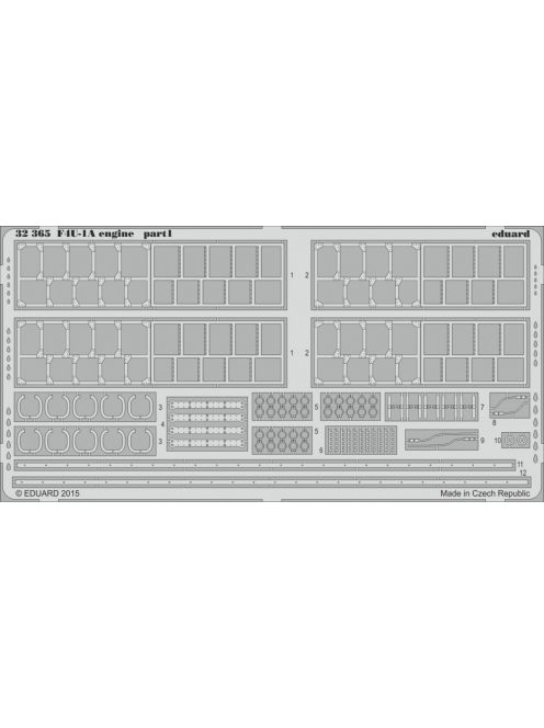 Eduard - F4U-1A Engine for Tamiya