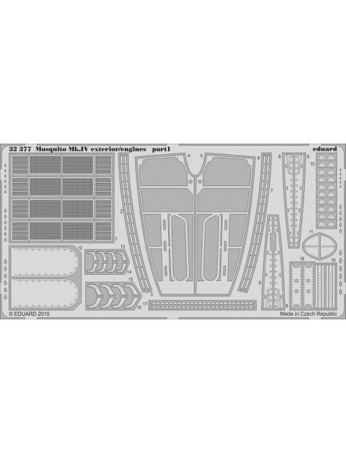 Eduard - Mosquito Mk.IV Exterior/Engines for Hk Model