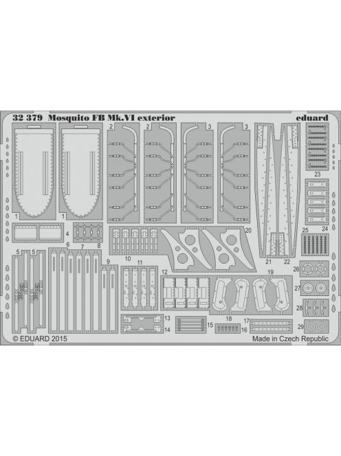 Eduard - Mosquito Mk.VI Exterior for Tamiya