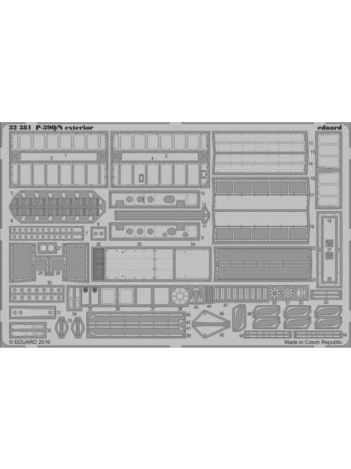 Eduard - P-39Q/N Exterior for Kittyhawk