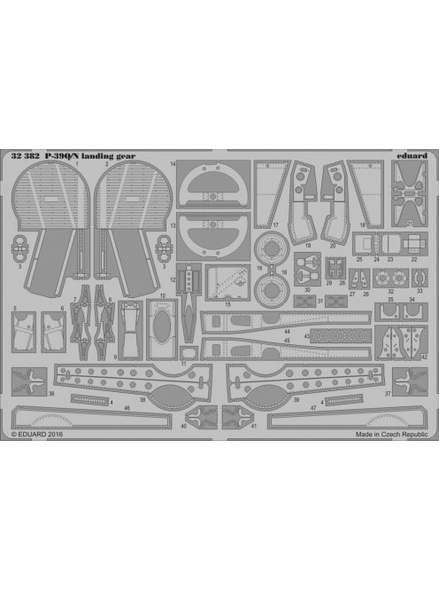 Eduard - P-39Q/N Landing Gear for Kittyhawk