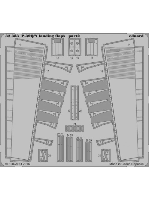 Eduard - P-39Q/N Landing Flaps for Kittyhawk