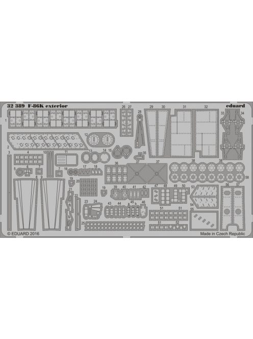 Eduard - F-89K Exterior for Kittyhawk