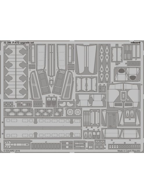 Eduard - P-47D Upgrade Set for Eduard