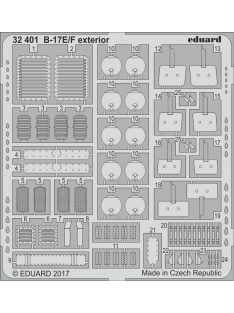 Eduard - B-17E/F Exterior for Hk Model