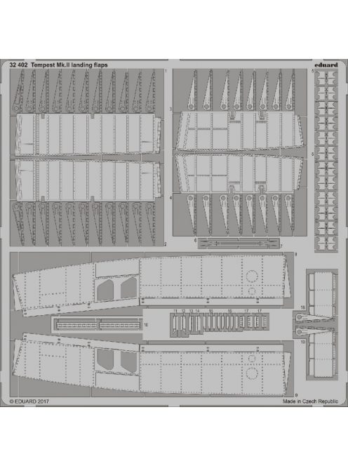 Eduard - Tempest Mk.II Landing Flaps for Special Hobby