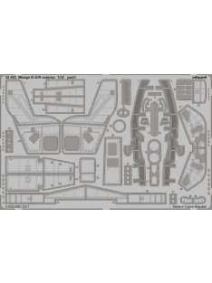 Eduard - Mirage III E/R Exterior for Italeri