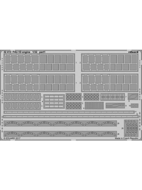 Eduard - F4U-1D Engine for Tamiya