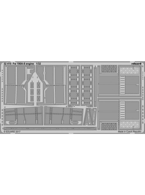 Eduard - Fw 190A-8 Engine for Revell