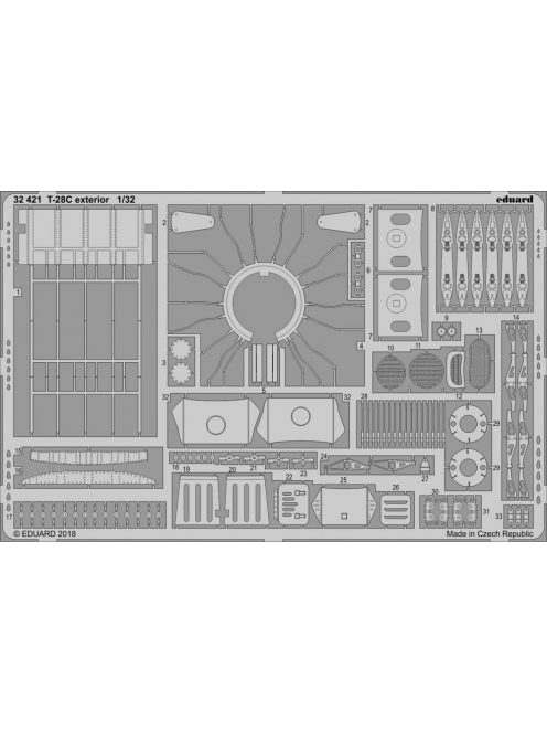 Eduard - T-28C Exterior for Kittyhawk