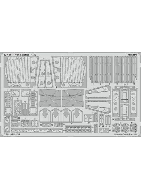 Eduard - P-40F Exterior for Trumpeter