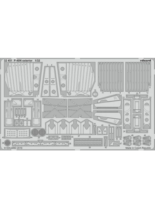 Eduard - P-40N Exterior for Trumpeter