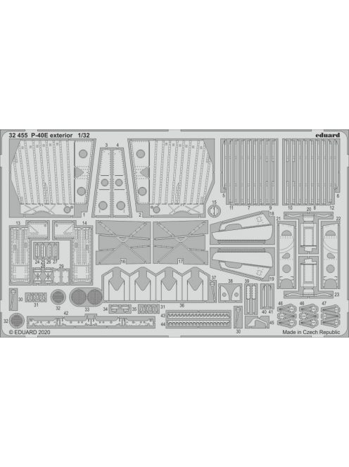 Eduard - P-40E exterior for Trumpeter