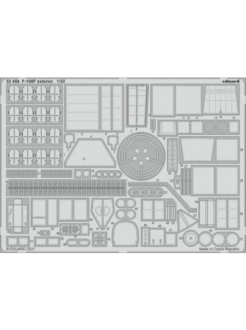 Eduard - F-100F exterior for Trumpeter