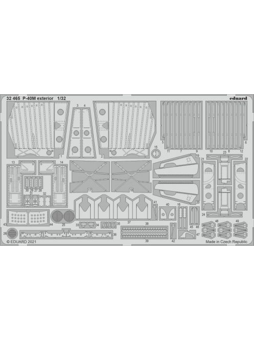 Eduard - P-40M exterior for TRUMPETER