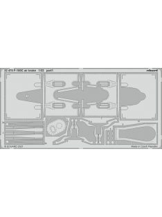 Eduard - F-100C air brake for TRUMPETER