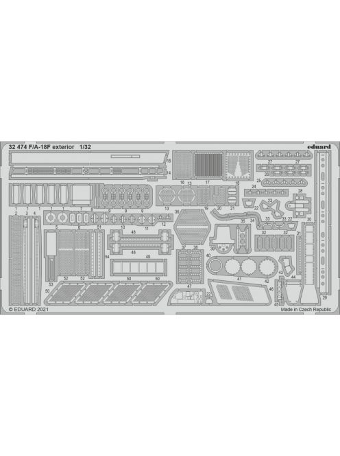 Eduard - F/A-18F Exterior, For Revell