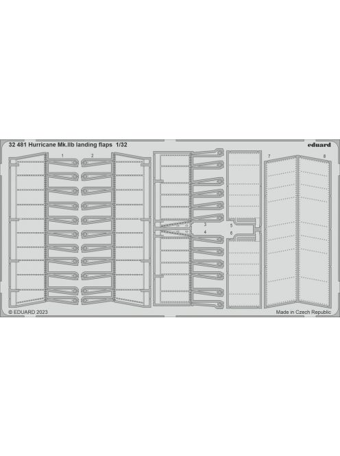 Eduard - Hurricane Mk.IIb landing flaps 1/32 REVELL