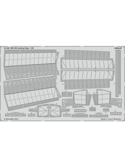 Eduard - MC.202 landing flaps 1/32 ITALERI