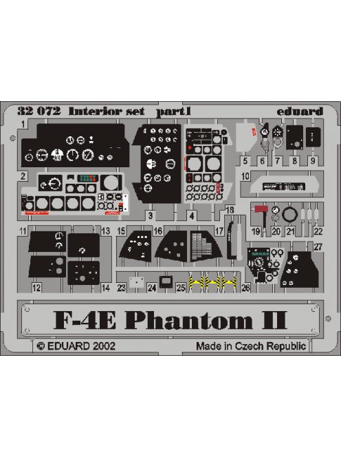 Eduard - F-4E Phantom Interior for Tamyia