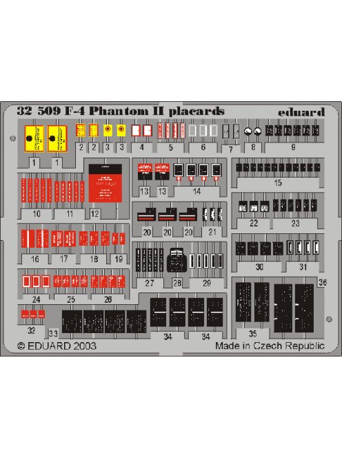 Eduard - F-4 Phantom II Placards