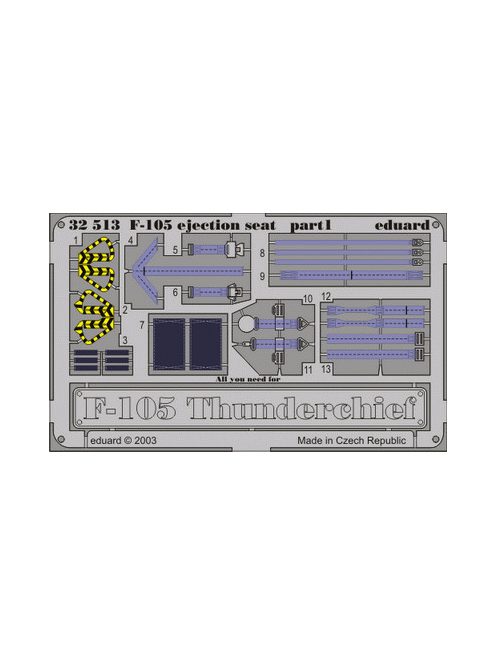 Eduard - F-105 Thunderchief Ejection Seat
