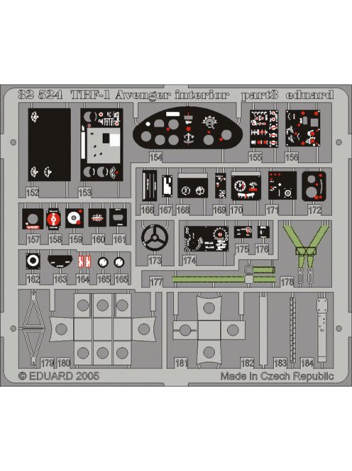 Eduard - TBF-1 Avenger Interior 