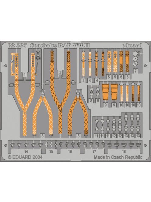 Eduard - Seatbelts RAF WWII