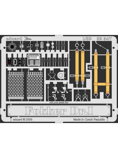 Eduard - Fokker Dr. I for Roden