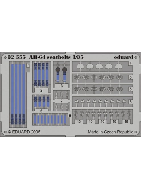 Eduard - AH-64 Apache Seatbelts for Kangan