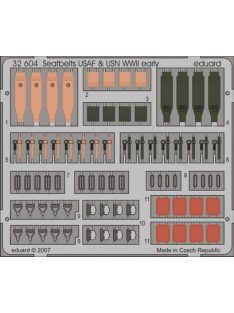 Eduard - Seatbelts USAF and USN WWII Early 