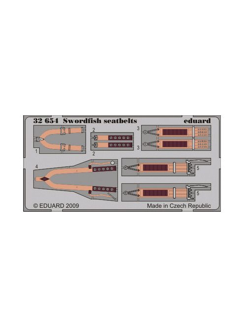 Eduard - Swordfish Seatbelts for Trumpeter