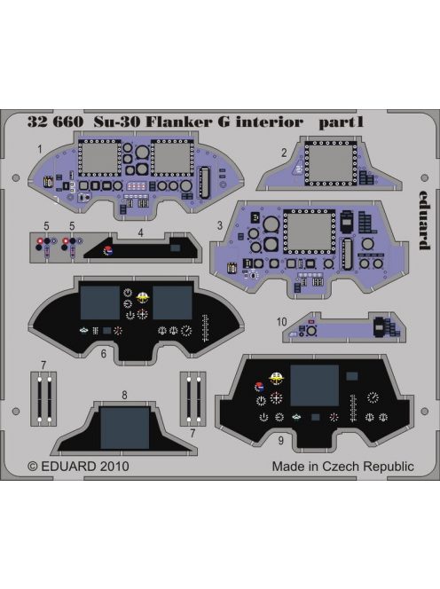 Eduard - Su-30 Flanker G Interior S.A. for Trumpeter