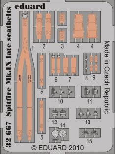 Eduard - Spitfire Mk.IX Late Seatbelts for Tamiya