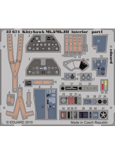 Eduard - Kittyhawk Mk.I/Mk.III Interior S.A. for Hasegawa