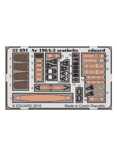 Eduard - Ar 196A-3 Seatbelts for Revell