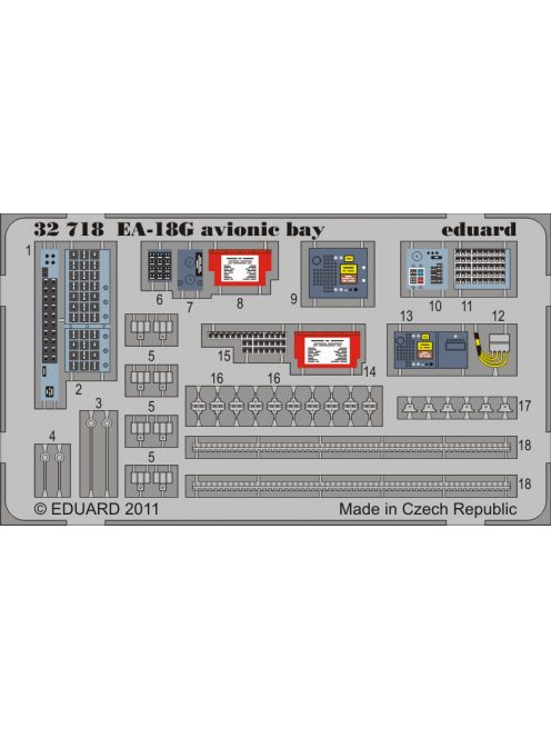 Eduard - EA-18G Avionic Bay for Trumpeter