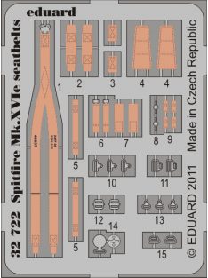 Eduard - Spitfire Mk.XVIe Seatbelts for Tamiya