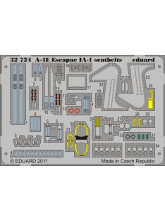 Eduard - A-4E Escapac IA-1 Seatbelts for Trumpeter 