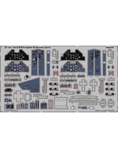 Eduard - Su-25UB Frogfoot B Interior for Trumpeter