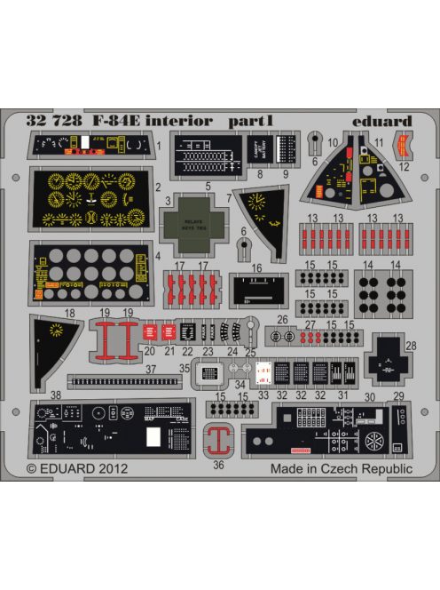 Eduard - F-84E Interor S.A. for Hobbyboss